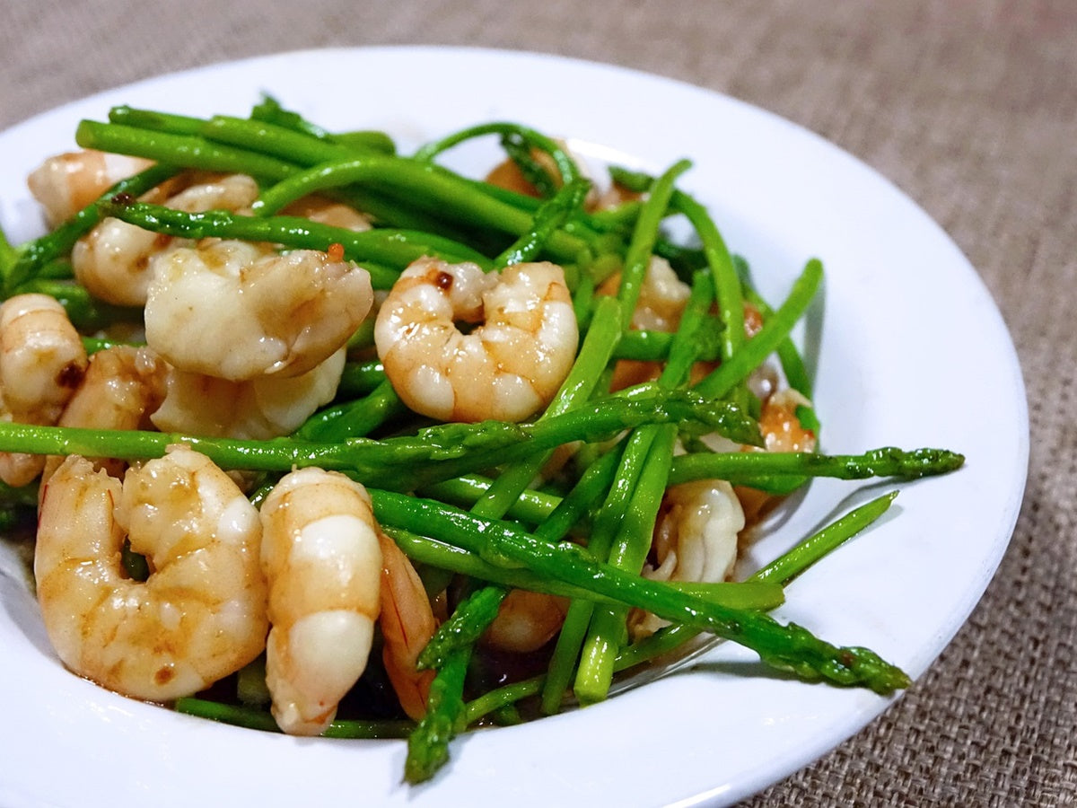 I vini per accompagnare la pasta con asparagi e gamberi