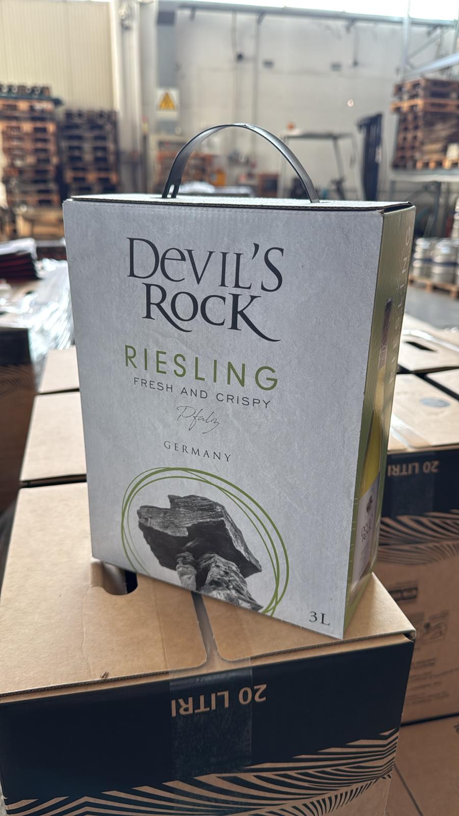 3L Riesling Fresh and Crispy Devil's Rock 11%