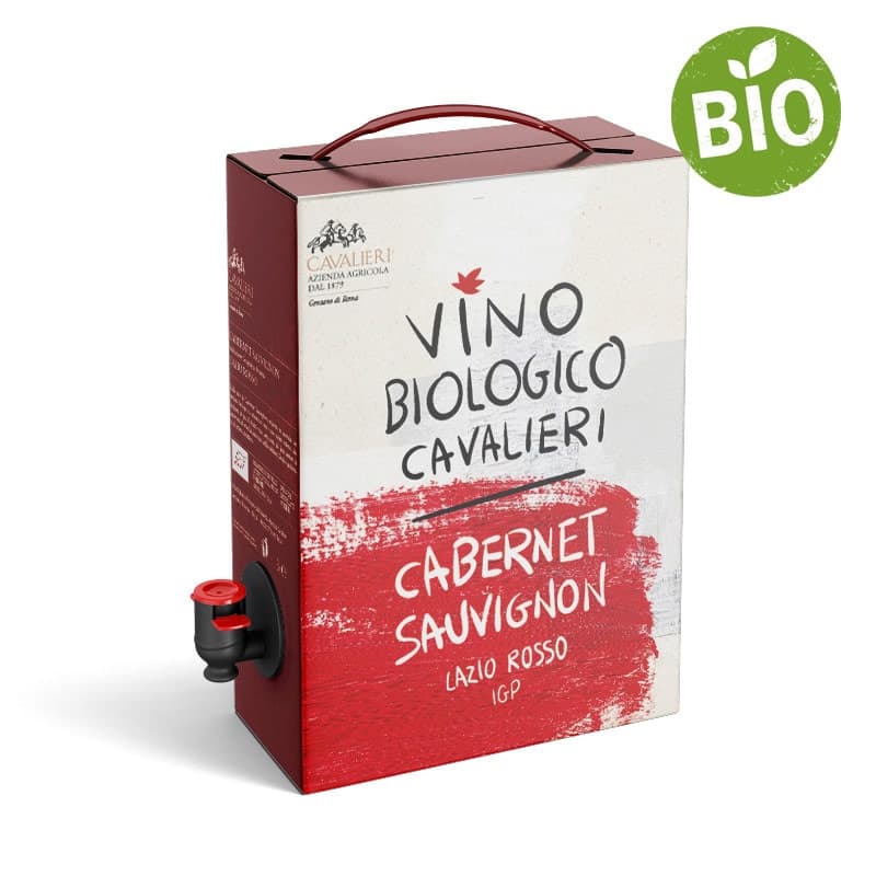 3L Cabernet Sauvignon IGP Lazio BIO 13%.