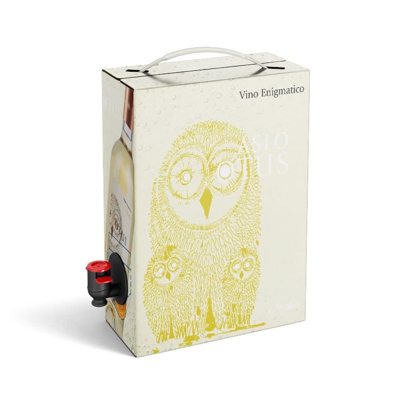 3L Vino Bianco Varietale Asio Otus 12,5%.