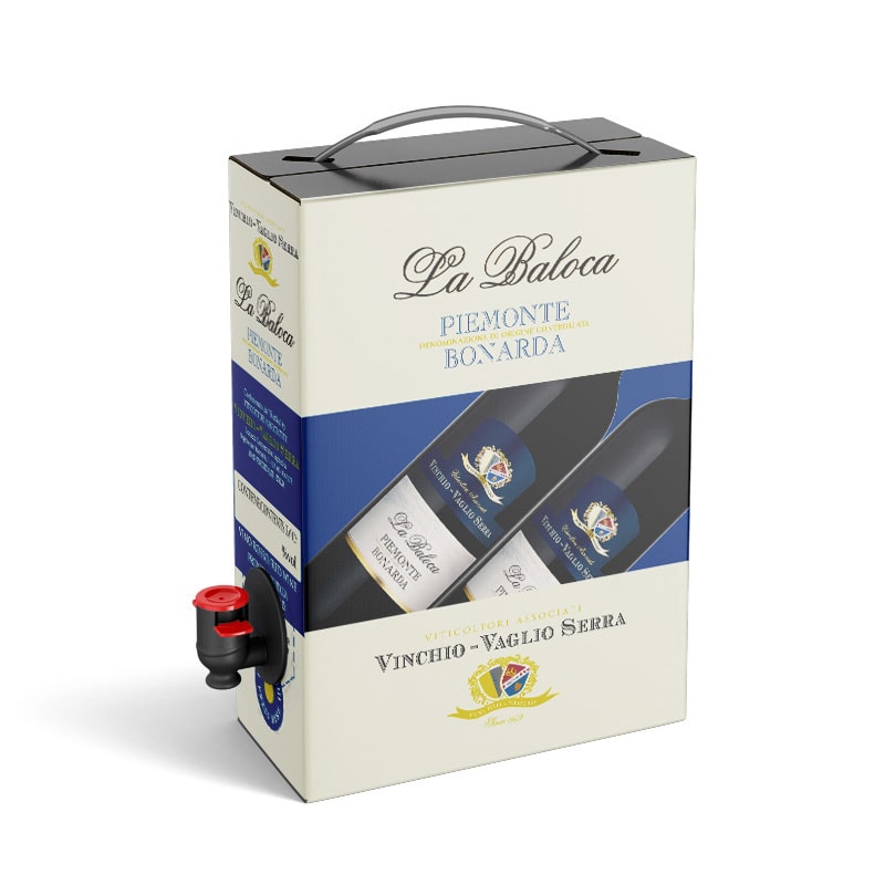 3L Bonarda DOC Piemonte 12,5% La Baloca.