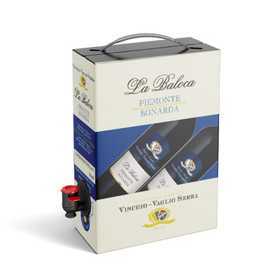3L Bonarda DOC Piemonte 12,5% La Baloca.