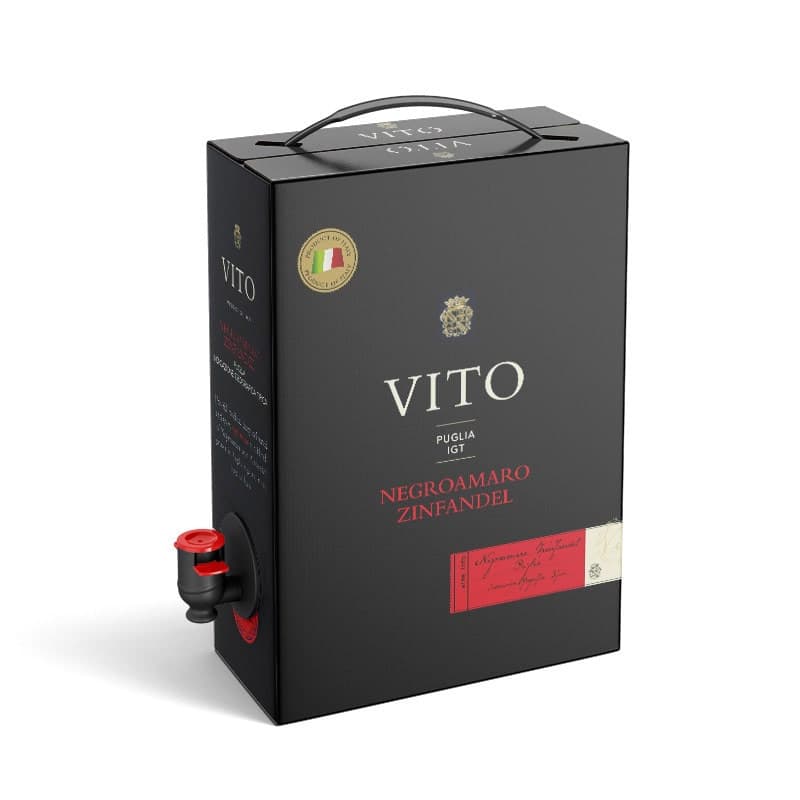3L Negroamaro Zinfandel IGT Puglia 13,5% Vito.