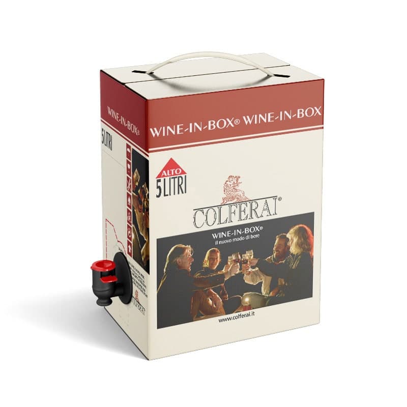 5L Rosso Terre di Chieti IGT 13%.