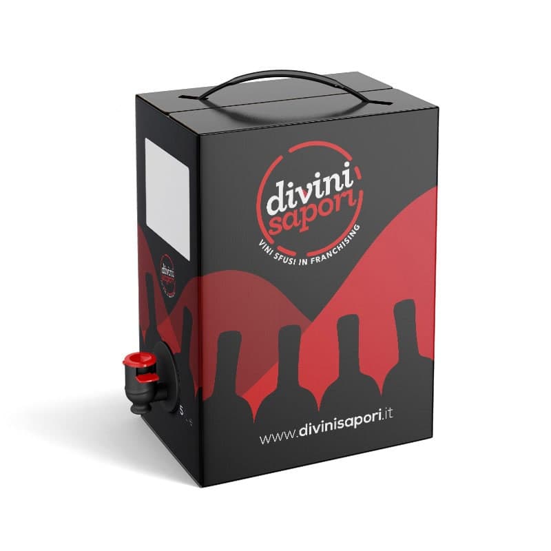 5L Vino Rosso Italiano 13%.