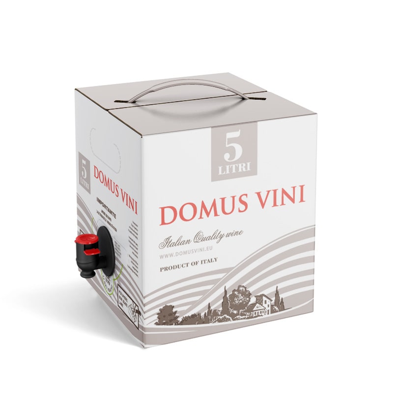 Bag in Box 5L Rosso Italiano Veneto 12% Domus Vini