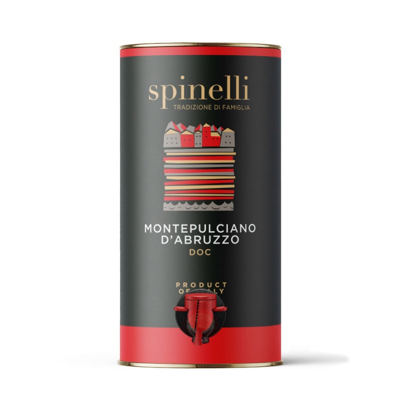 3L Montepulciano D'Abruzzo DOC 13.5% in Wood