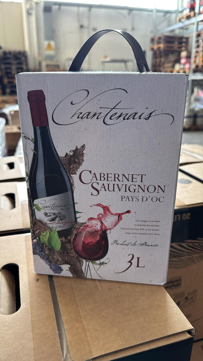 3L Vin de Pays D'OC Rouge Cabernet Syrah JP. Chanel 13%