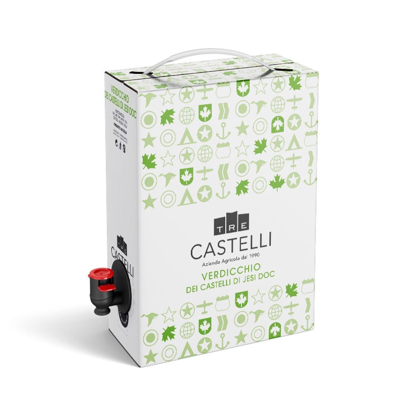 3L Verdicchio dei Castelli di Jesi DOC 13%.