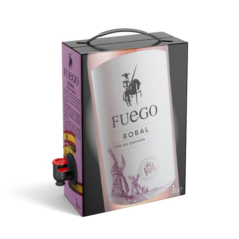 3L Bobal Vin D'Espagne Rose Fuego 11%.