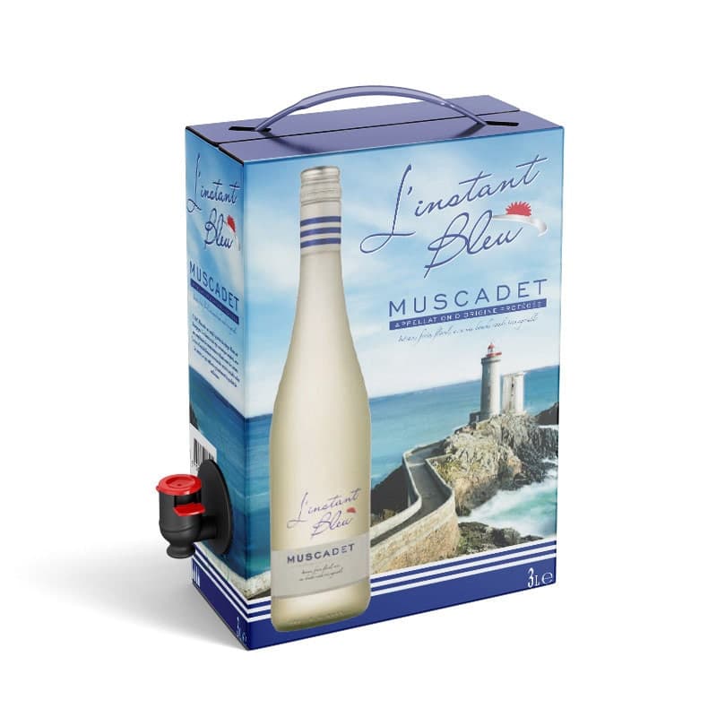 3L Muscadet Instant Bleu AOP Melon de Bourgogne 11,5%.