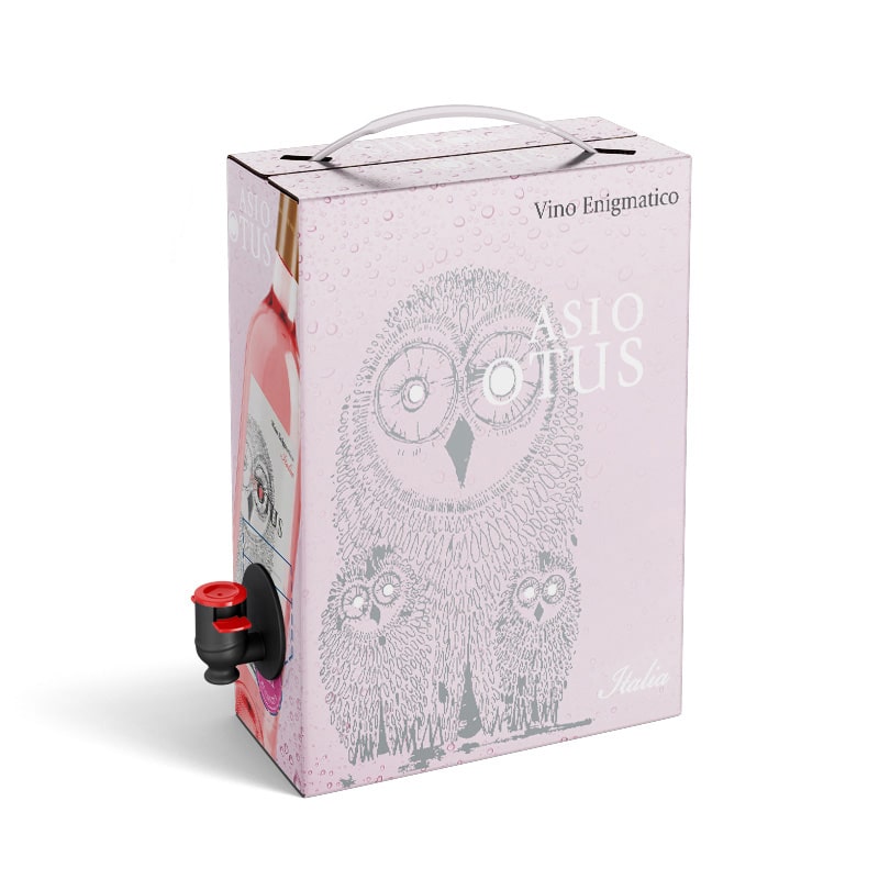 3L Vino Rosato Varietale Asio Otus 12%.
