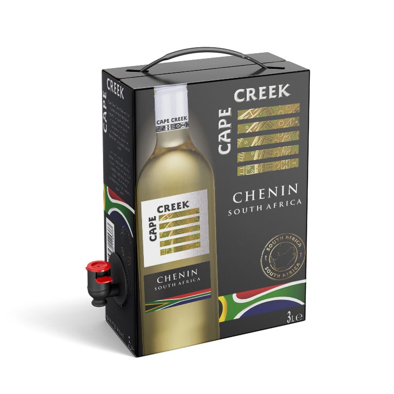 3L Chenin Blanc South Africa Cape Creek 12%.